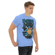 T-Shirt Unisex Stampata 100% Cotone – Confortevole – Design Tartaruga D'acqua Evoluta-Biiply