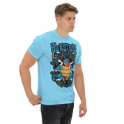 T-Shirt Unisex Stampata 100% Cotone – Confortevole – Design Tartaruga D'acqua Evoluta-Biiply