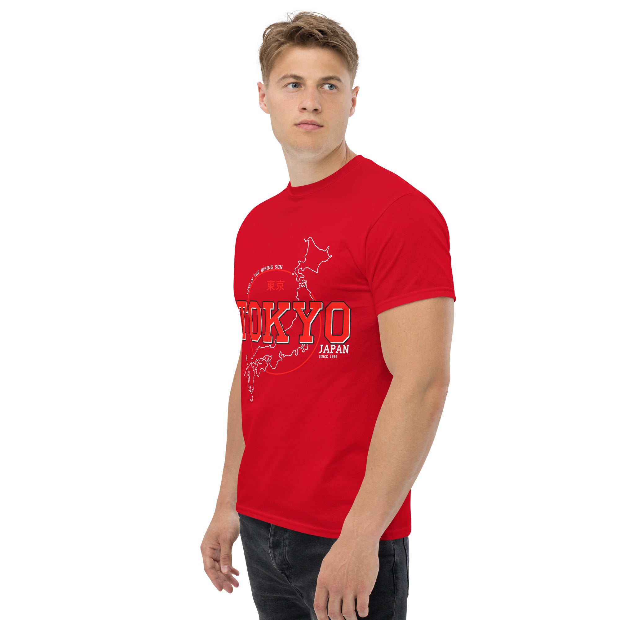 T-Shirt Unisex Stampata 100% Cotone – Confortevole – Design Tokyo-Biiply