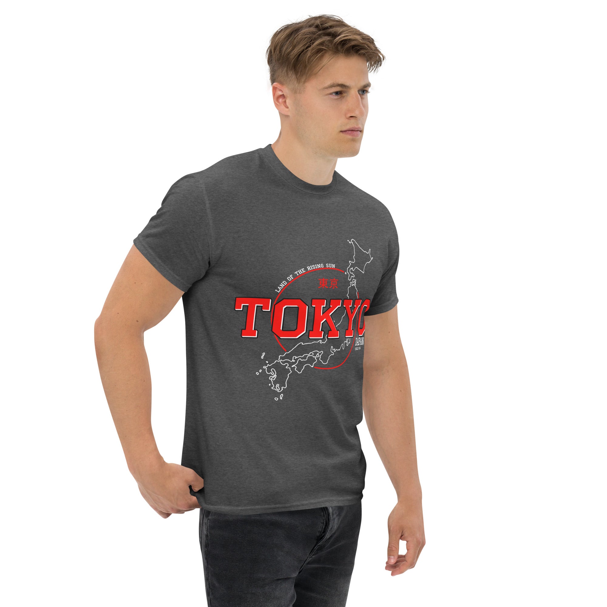 T-Shirt Unisex Stampata 100% Cotone – Confortevole – Design Tokyo-Biiply