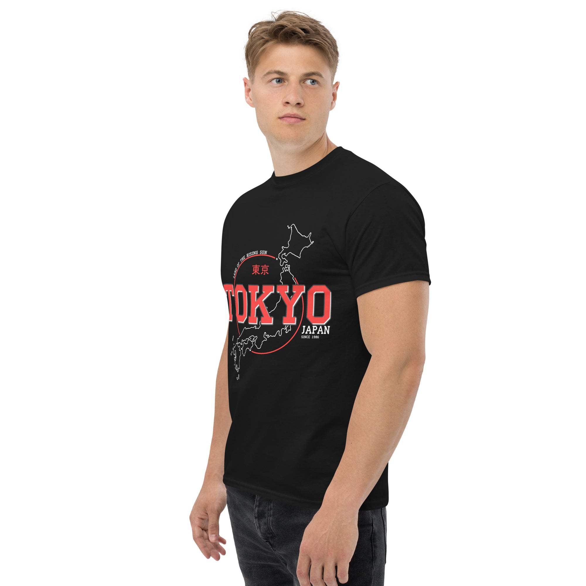 T-Shirt Unisex Stampata 100% Cotone – Confortevole – Design Tokyo-Biiply