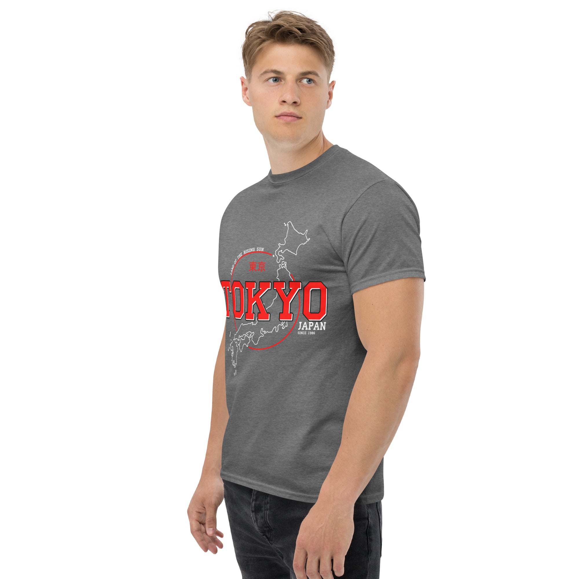 T-Shirt Unisex Stampata 100% Cotone – Confortevole – Design Tokyo-Biiply