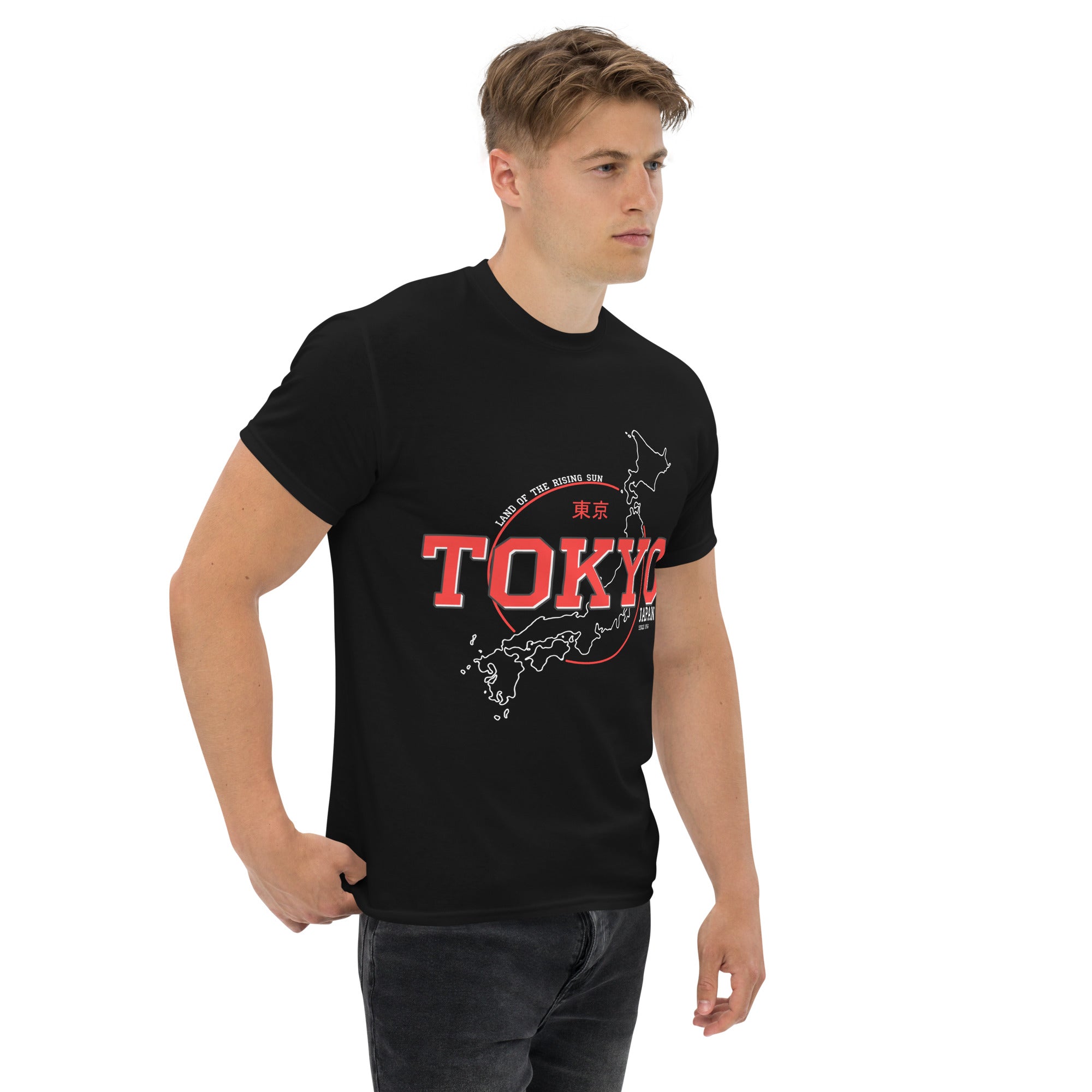 T-Shirt Unisex Stampata 100% Cotone – Confortevole – Design Tokyo-Biiply