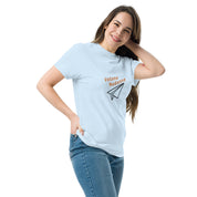 T-Shirt Unisex Stampata 100% Cotone – Confortevole – Design Volano Madonne-Biiply