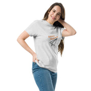 T-Shirt Unisex Stampata 100% Cotone – Confortevole – Design Volano Madonne-Biiply