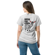T-Shirt Unisex Stampata Posteriore 100% Cotone – Confortevole – Design Brisa Fer L'esen-Biiply