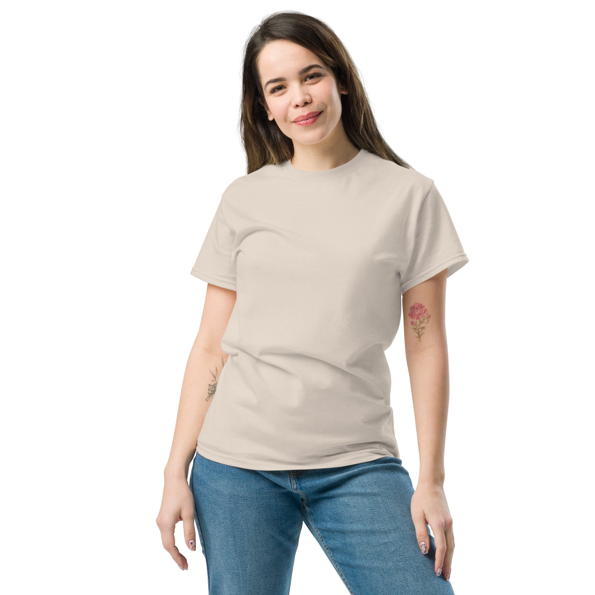 T-Shirt Unisex Stampata Posteriore 100% Cotone – Confortevole – Design Brisa Fer L'esen-Biiply