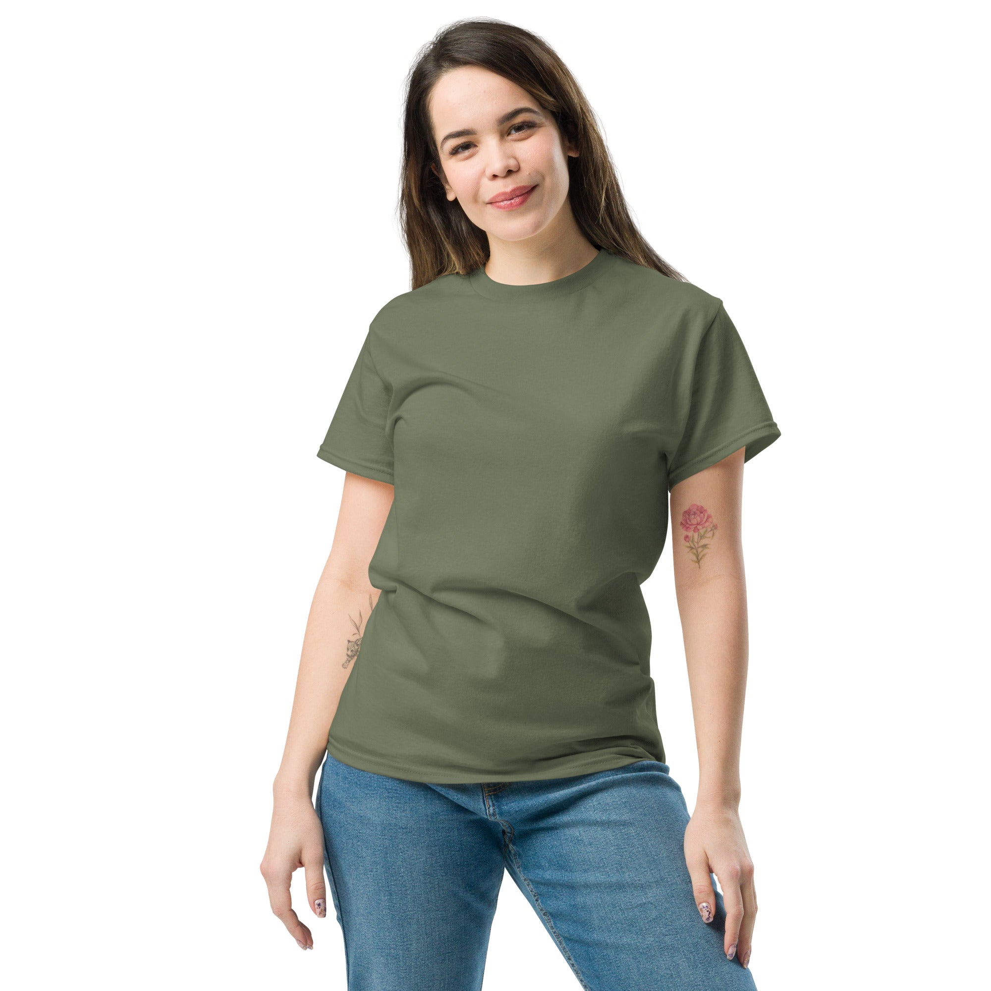T-Shirt Unisex Stampata Posteriore 100% Cotone – Confortevole – Design Brisa Fer L'esen-Biiply