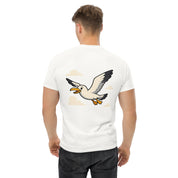 T-Shirt Unisex Stampata Posteriore 100% Cotone – Confortevole – Design Gabbian-Biiply