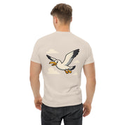 T-Shirt Unisex Stampata Posteriore 100% Cotone – Confortevole – Design Gabbian-Biiply