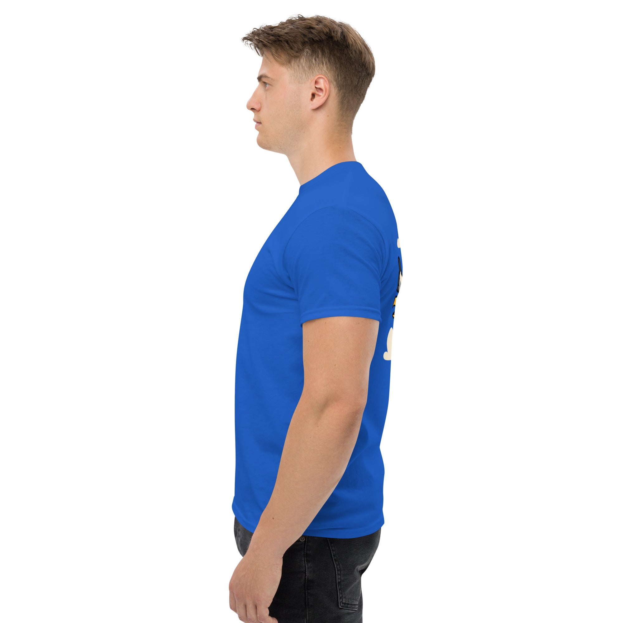 T-Shirt Unisex Stampata Posteriore 100% Cotone – Confortevole – Design Gabbian-Biiply