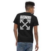 T-Shirt Unisex Stampata Posteriore 100% Cotone – Confortevole – Design Off White Dollar-Biiply