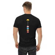 T-Shirt Unisex Stampata Posteriore 100% Cotone – Confortevole – Design Pacman-Biiply