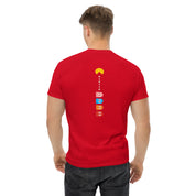 T-Shirt Unisex Stampata Posteriore 100% Cotone – Confortevole – Design Pacman-Biiply