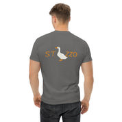T-Shirt Unisex Stampata Posteriore 100% Cotone – Confortevole – Design Stocazzo-Biiply