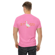 T-Shirt Unisex Stampata Posteriore 100% Cotone – Confortevole – Design Stocazzo-Biiply
