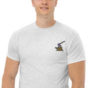 T-shirt Ricamata Unisex – 100% Cotone – Stile Streetwear e Confortevole – Accetta Legno