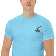 T-shirt Ricamata Unisex – 100% Cotone – Stile Streetwear e Confortevole – Accetta Legno