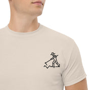 T-shirt Ricamata Unisex – 100% Cotone – Stile Streetwear e Confortevole – Agricoltore