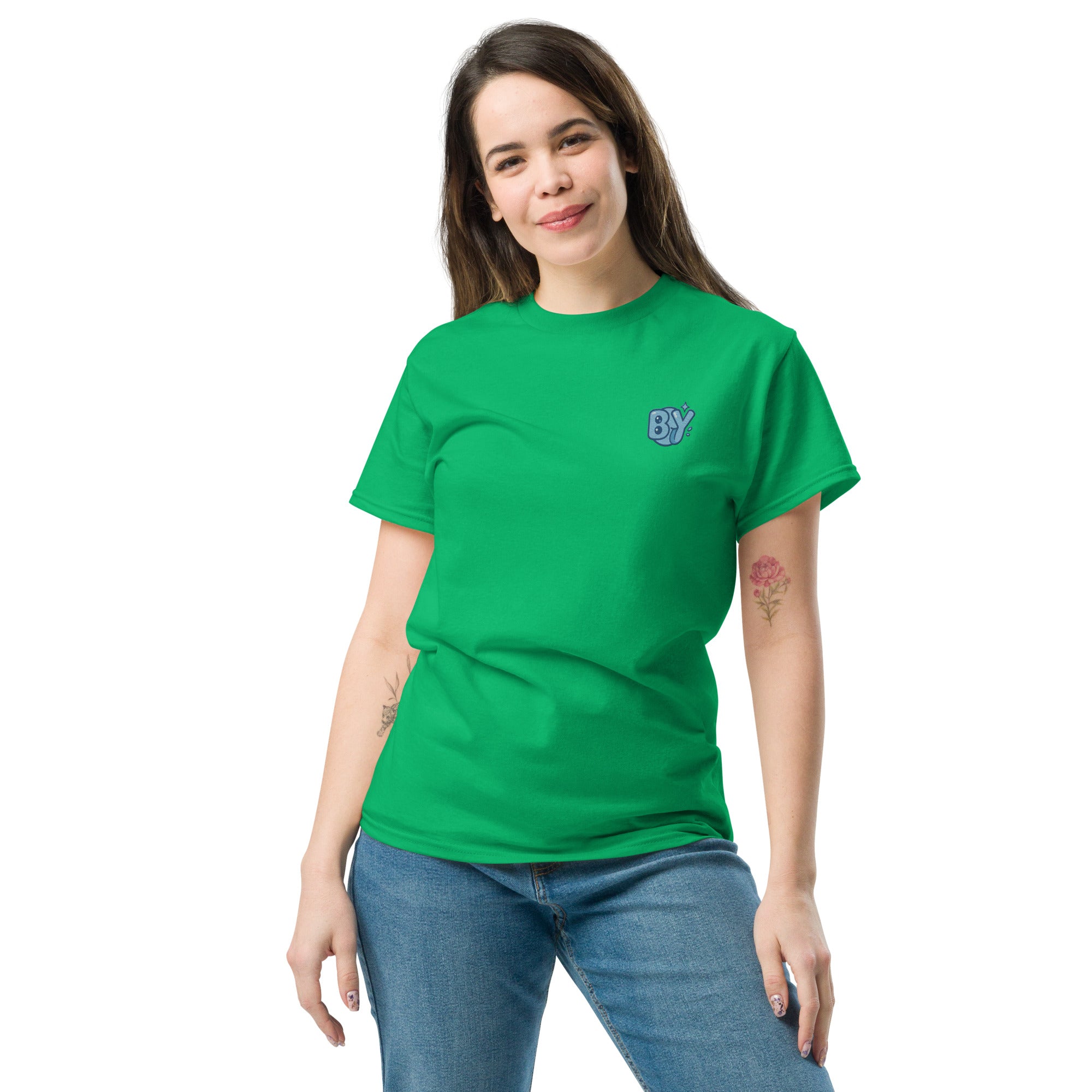 T-shirt Ricamata Unisex BiiPly Logo Divertente