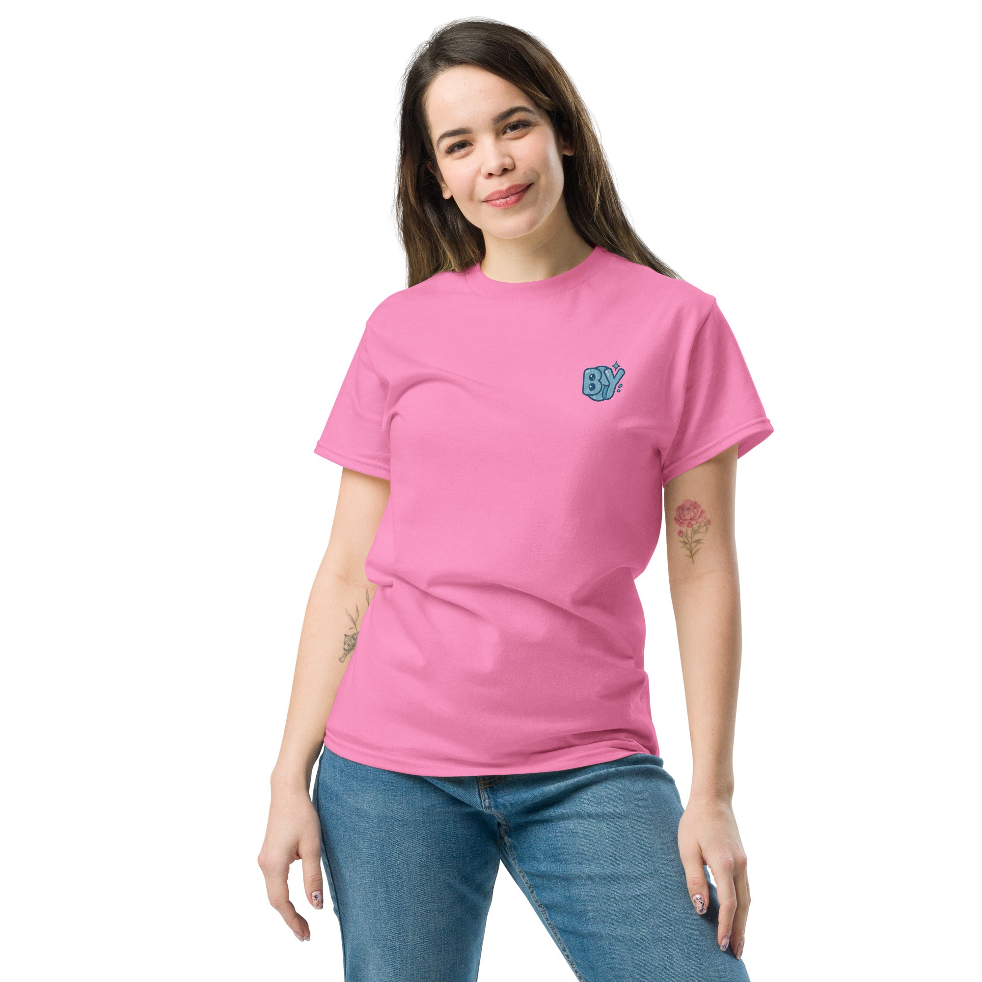 T-shirt Ricamata Unisex BiiPly Logo Divertente