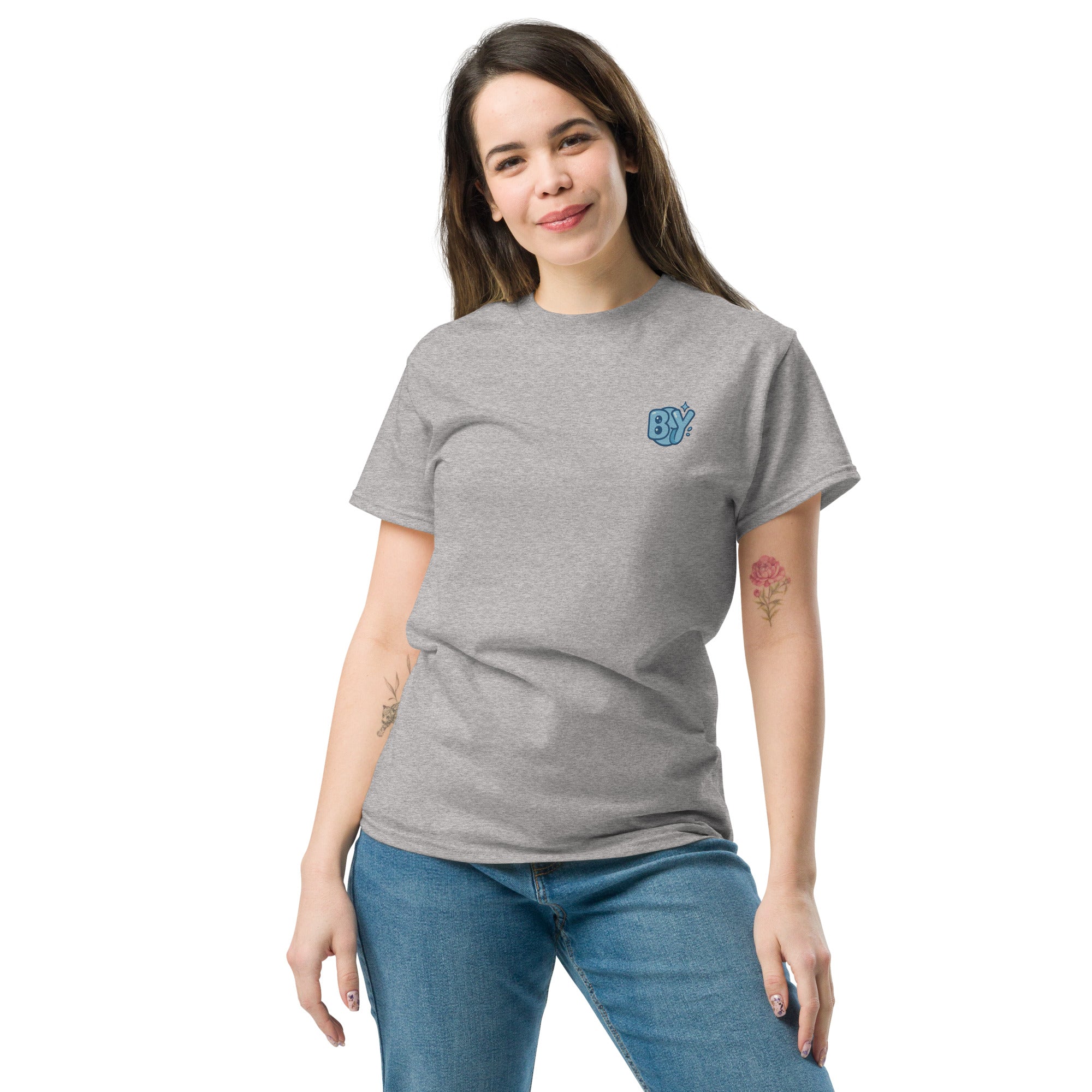 T-shirt Ricamata Unisex BiiPly Logo Divertente