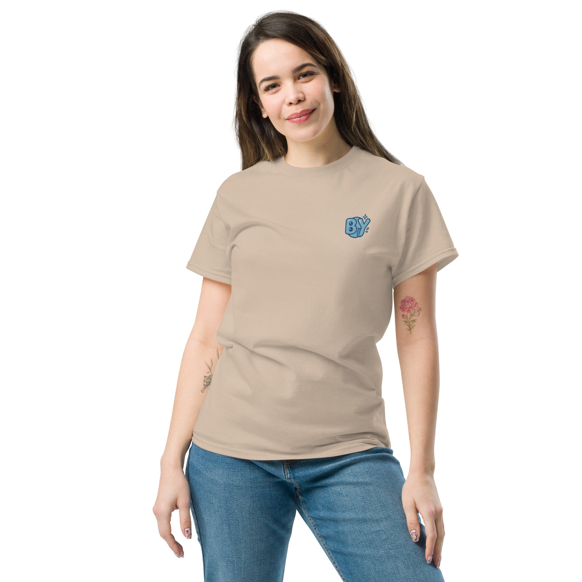 T-shirt Ricamata Unisex BiiPly Logo Divertente