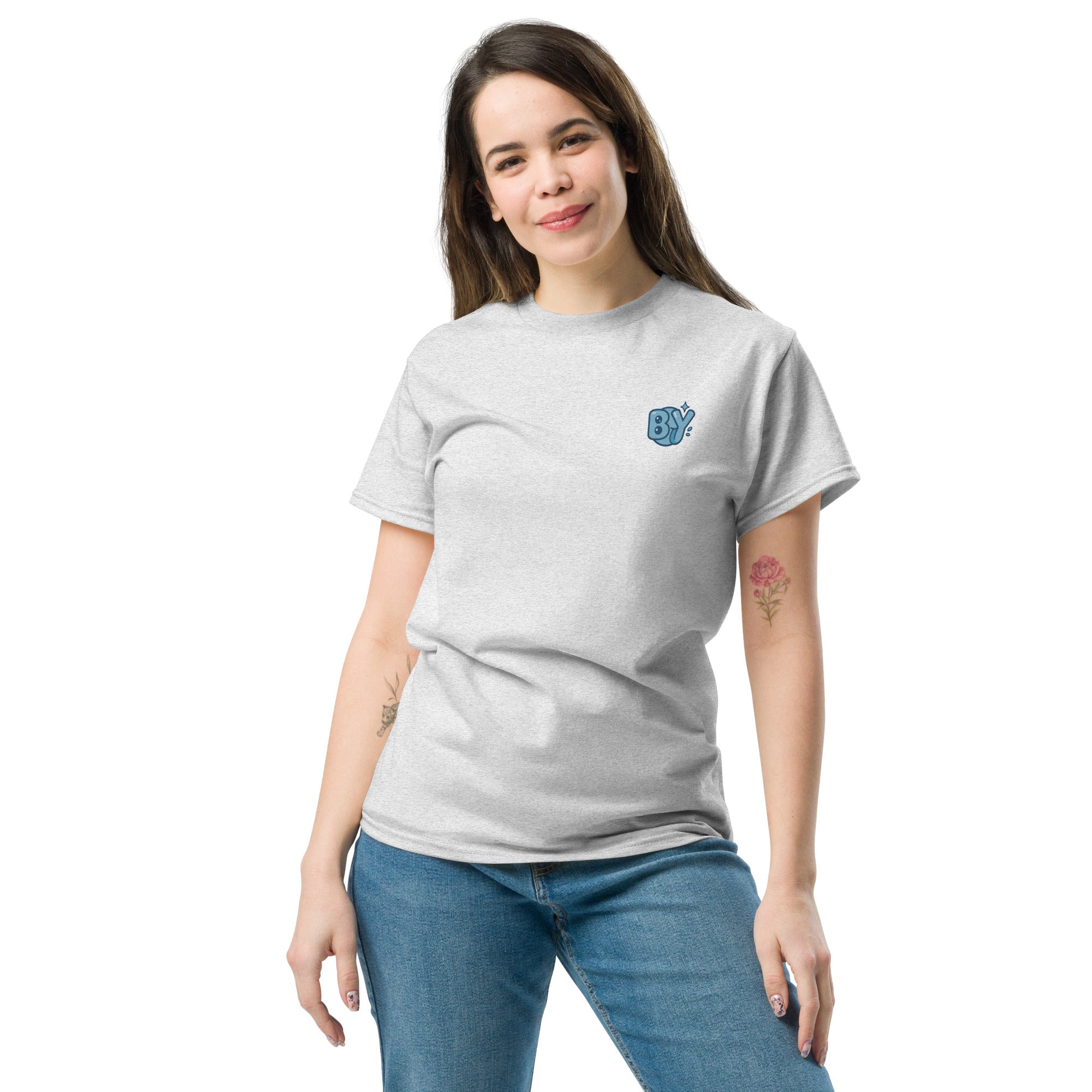 T-shirt Ricamata Unisex BiiPly Logo Divertente