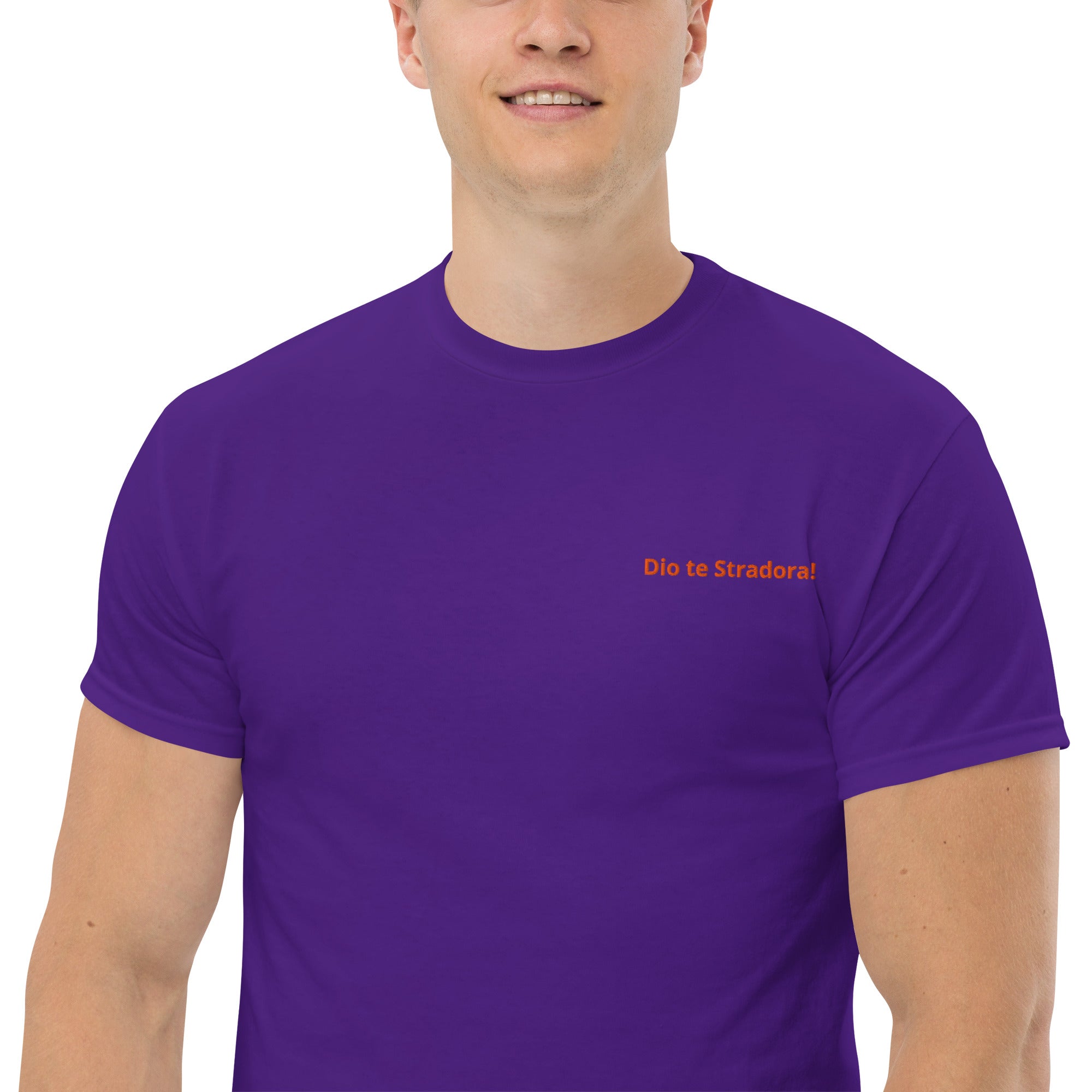 T-shirt Unisex Ricamata Dio te stradora