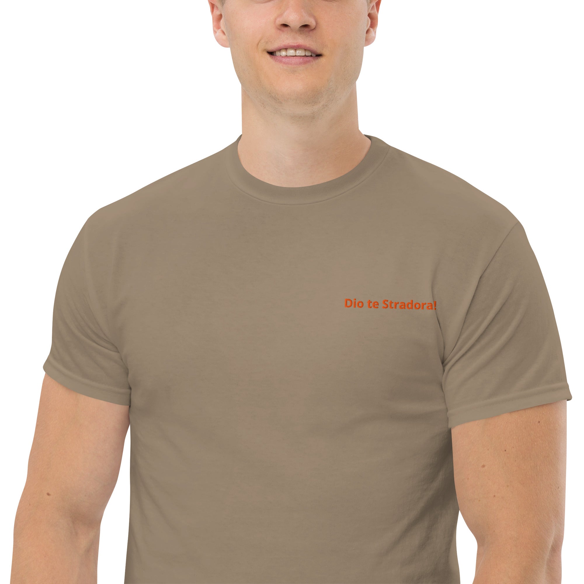 T-shirt Unisex Ricamata Dio te stradora