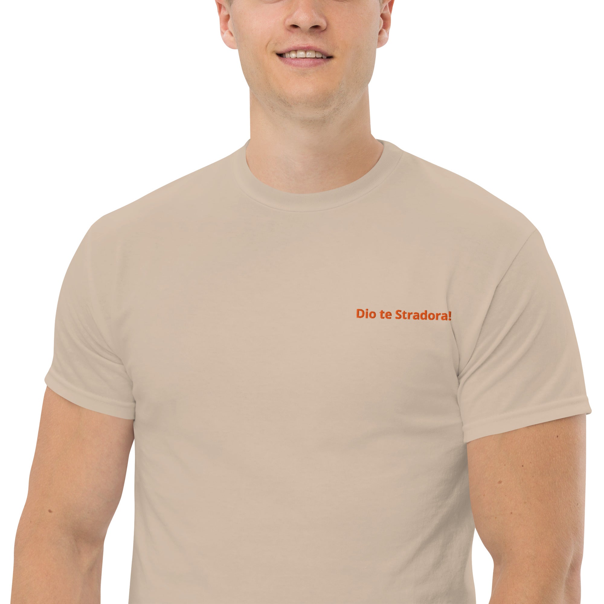 T-shirt Unisex Ricamata Dio te stradora