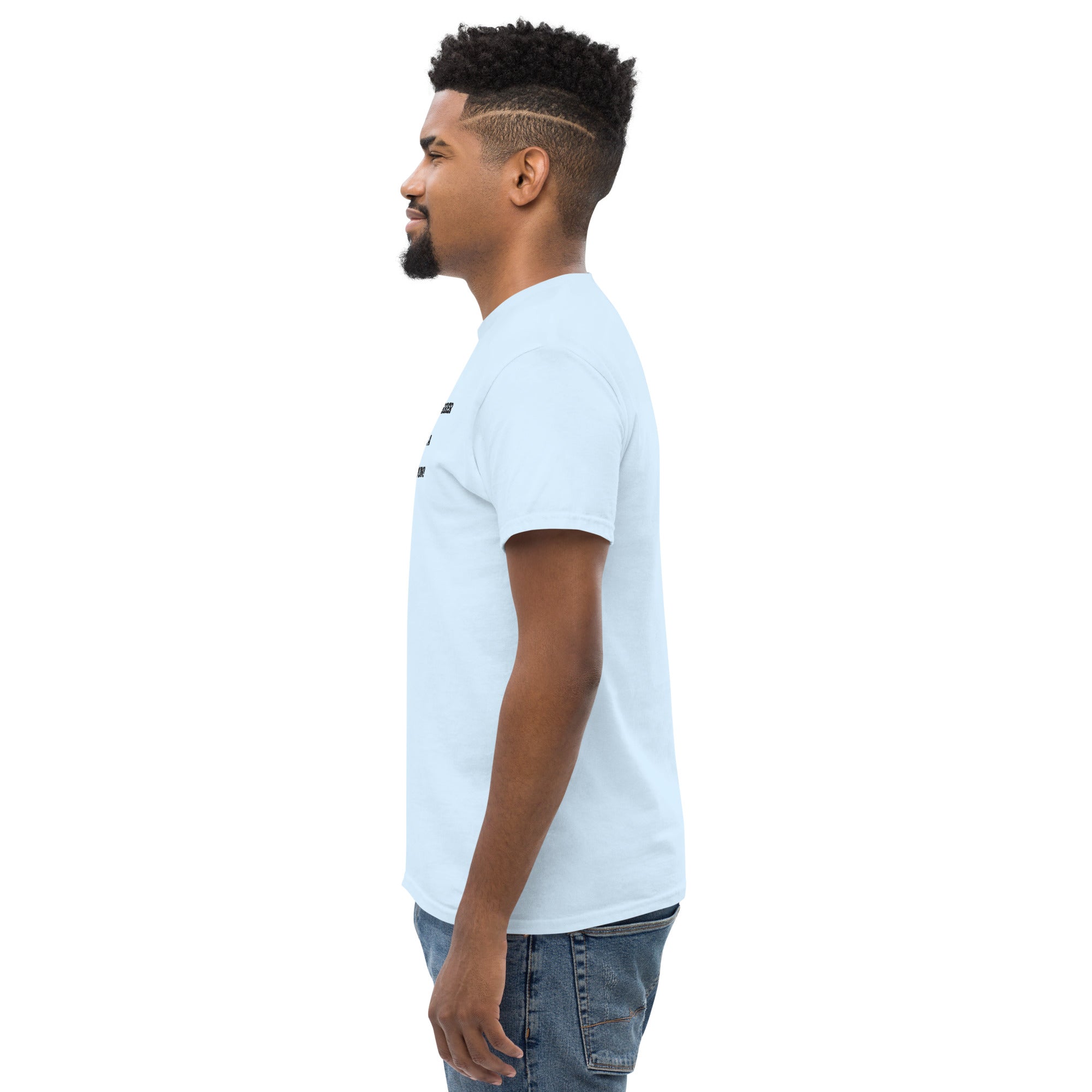 T-shirt Unisex Ricamata Discùter Con Un Caiòun!