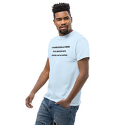 T-shirt Unisex Ricamata Discùter Con Un Caiòun!