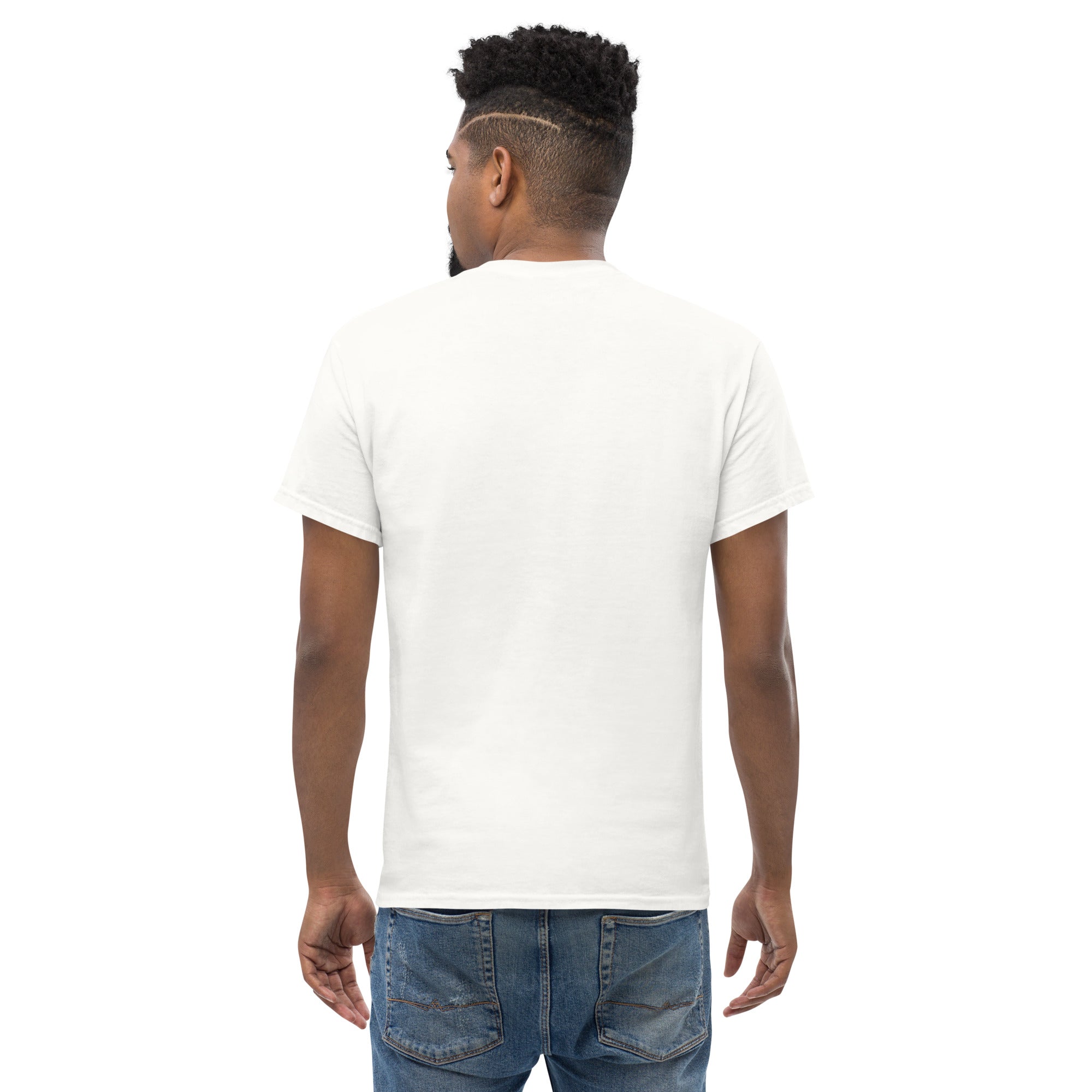 T-shirt Unisex Ricamata Discùter Con Un Caiòun!