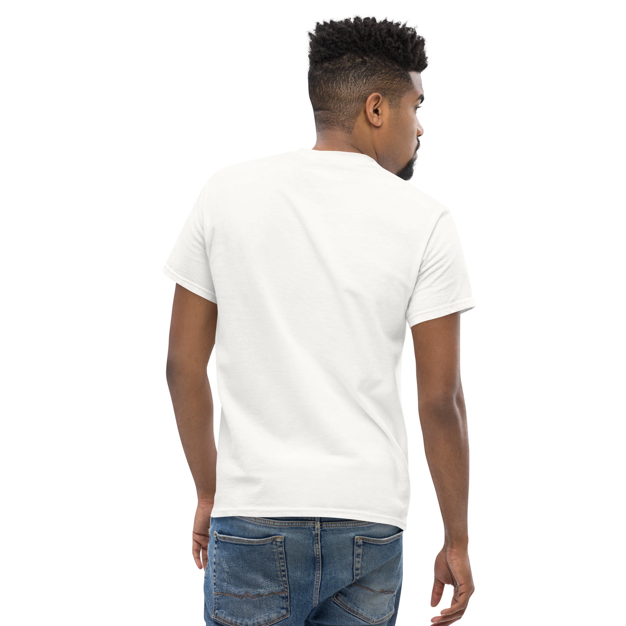 T-shirt Unisex Ricamata Discùter Con Un Caiòun!