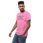 T-shirt Unisex Ricamata Discùter Con Un Caiòun!