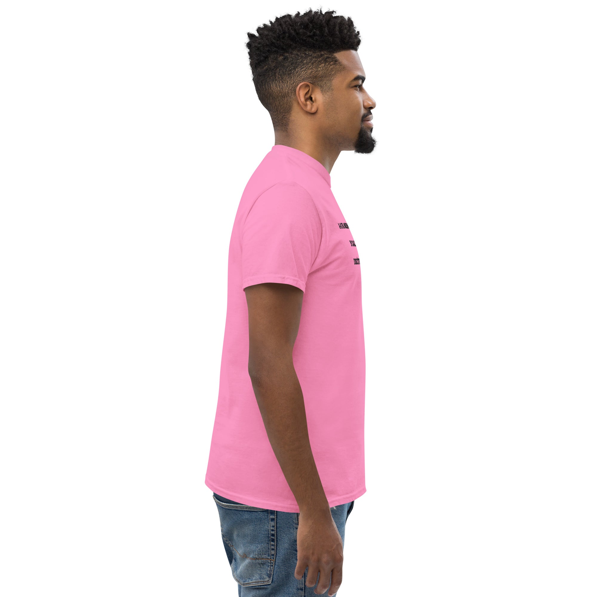 T-shirt Unisex Ricamata Discùter Con Un Caiòun!