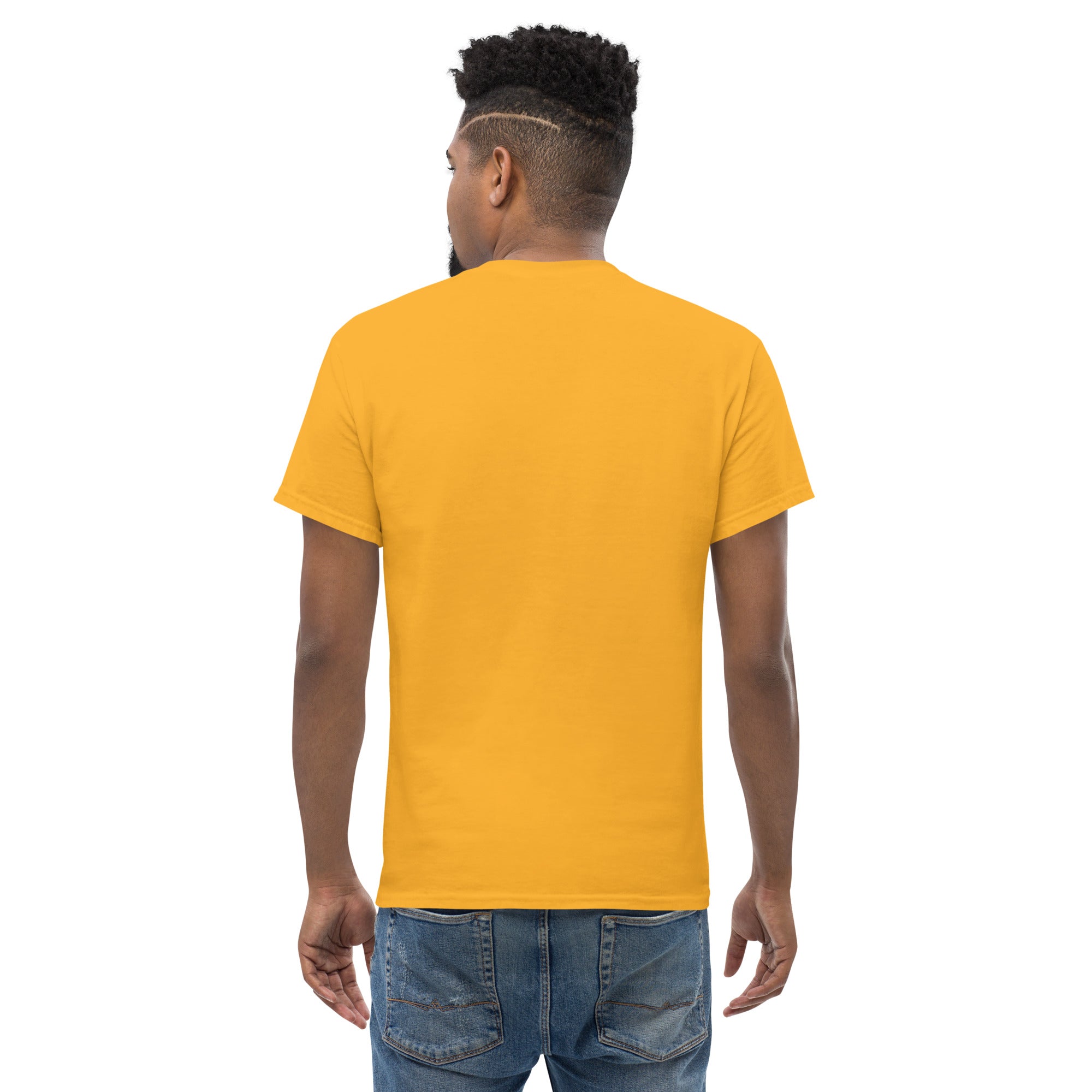 T-shirt Unisex Ricamata Discùter Con Un Caiòun!
