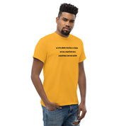 T-shirt Unisex Ricamata Discùter Con Un Caiòun!