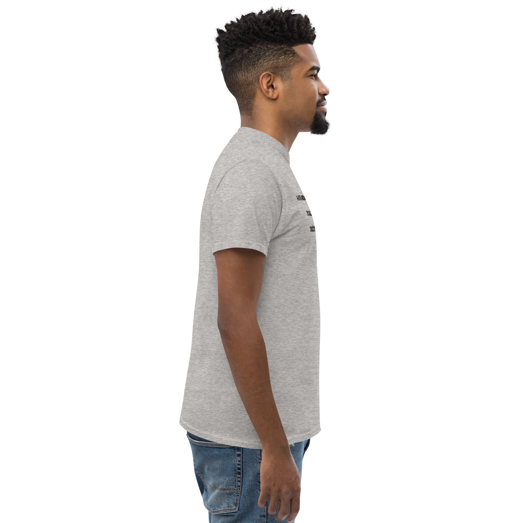 T-shirt Unisex Ricamata Discùter Con Un Caiòun!