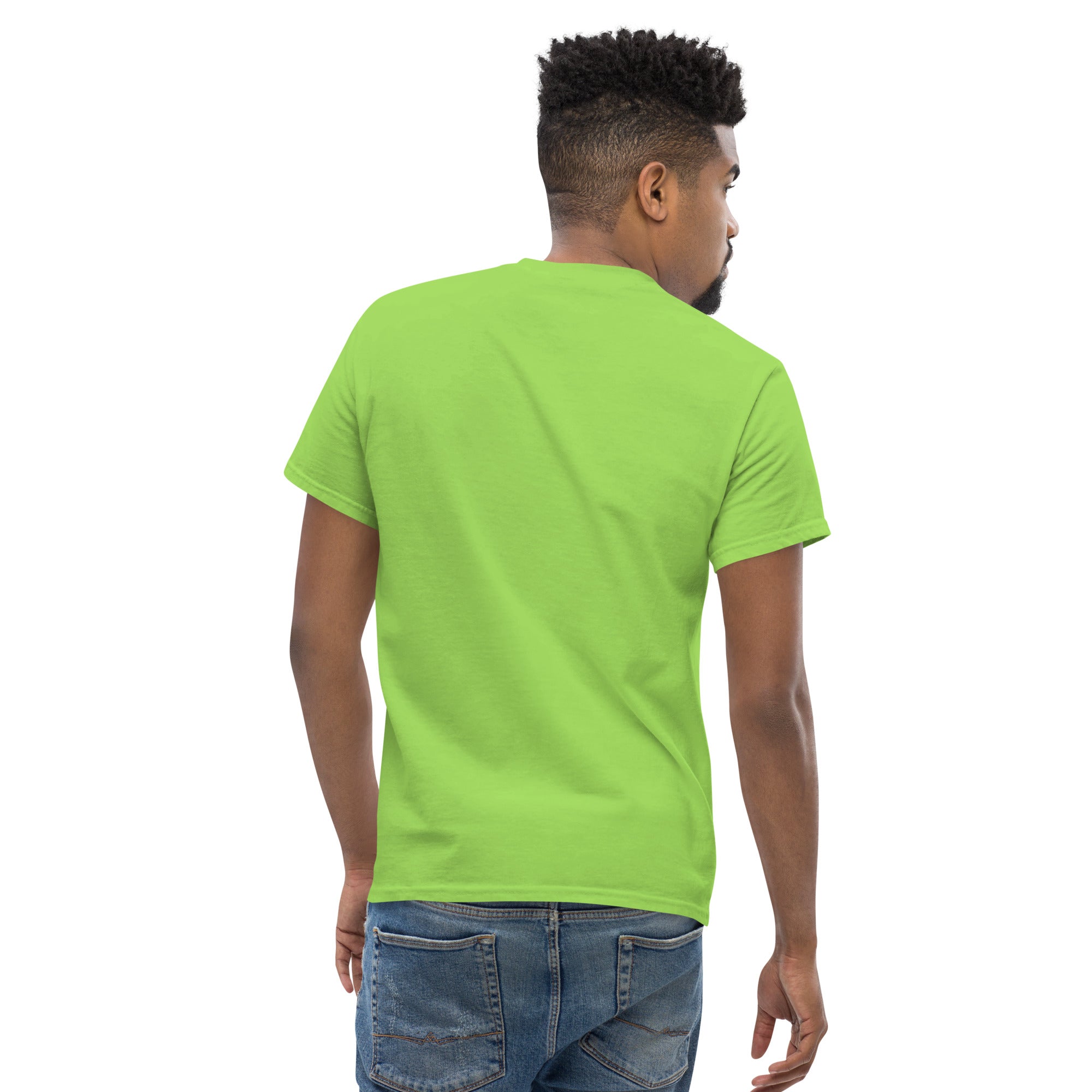 T-shirt Unisex Ricamata Discùter Con Un Caiòun!