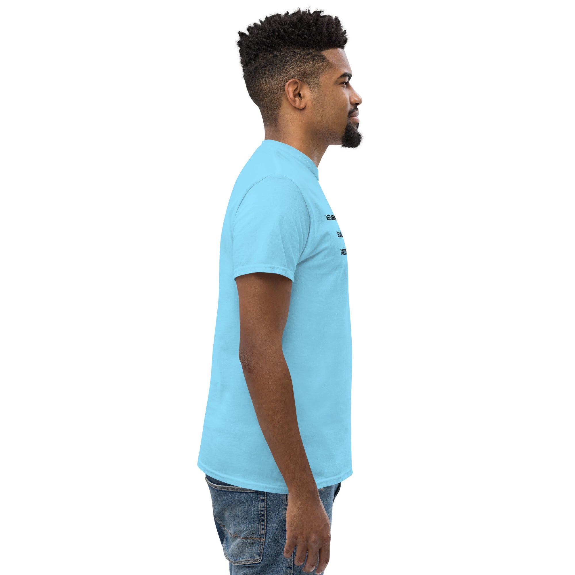 T-shirt Unisex Ricamata Discùter Con Un Caiòun!