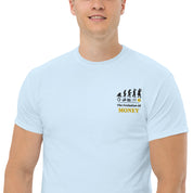 T-shirt Ricamata Unisex – 100% Cotone – Stile Streetwear e Confortevole – Evolution Of Money