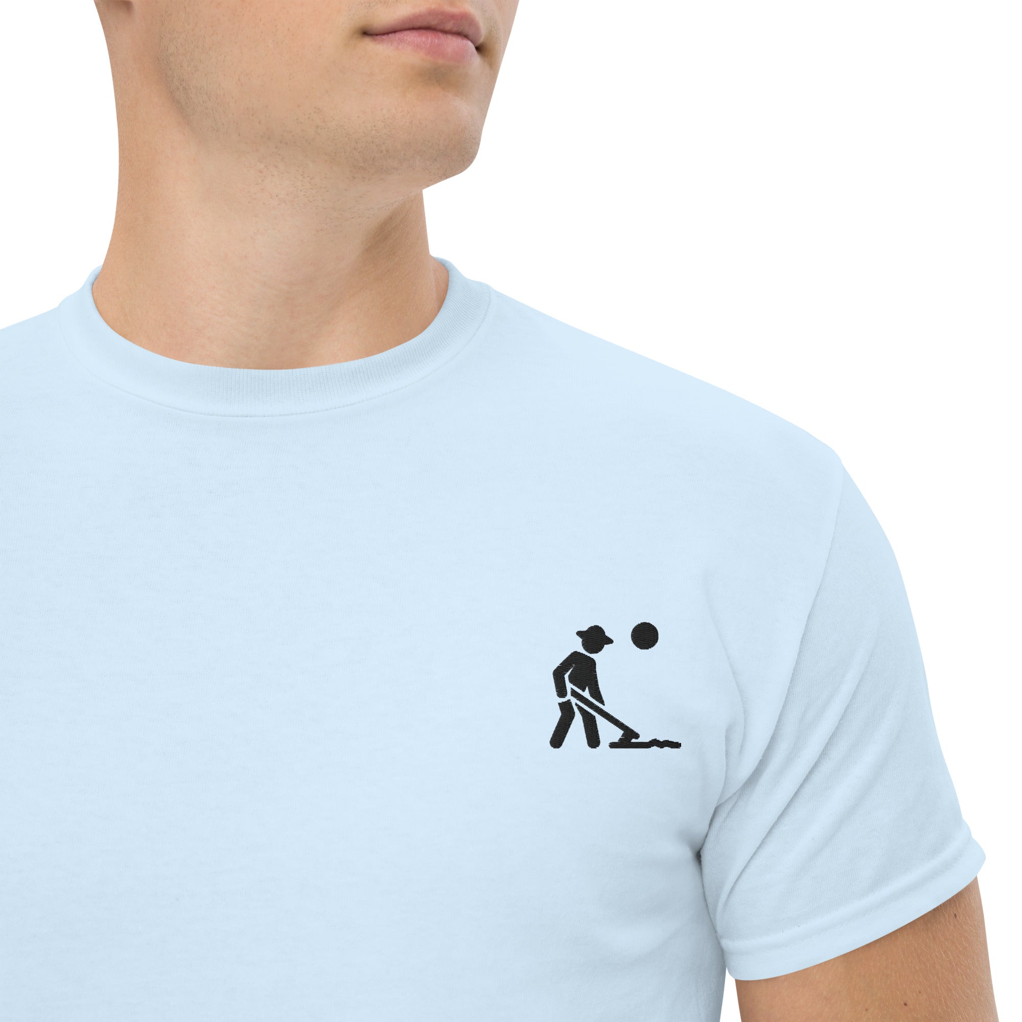 T-shirt Ricamata Unisex – 100% Cotone – Stile Streetwear e Confortevole – Farmer Work