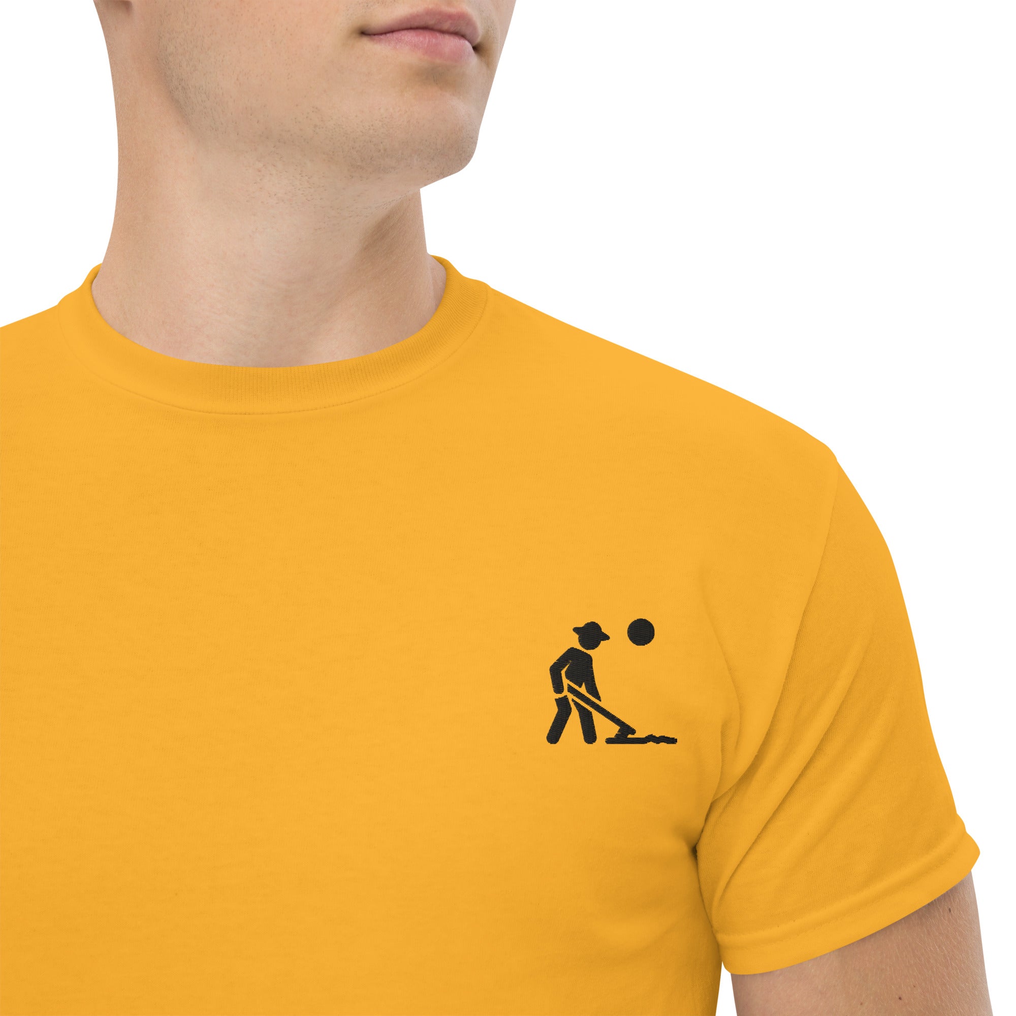 T-shirt Ricamata Unisex – 100% Cotone – Stile Streetwear e Confortevole – Farmer Work