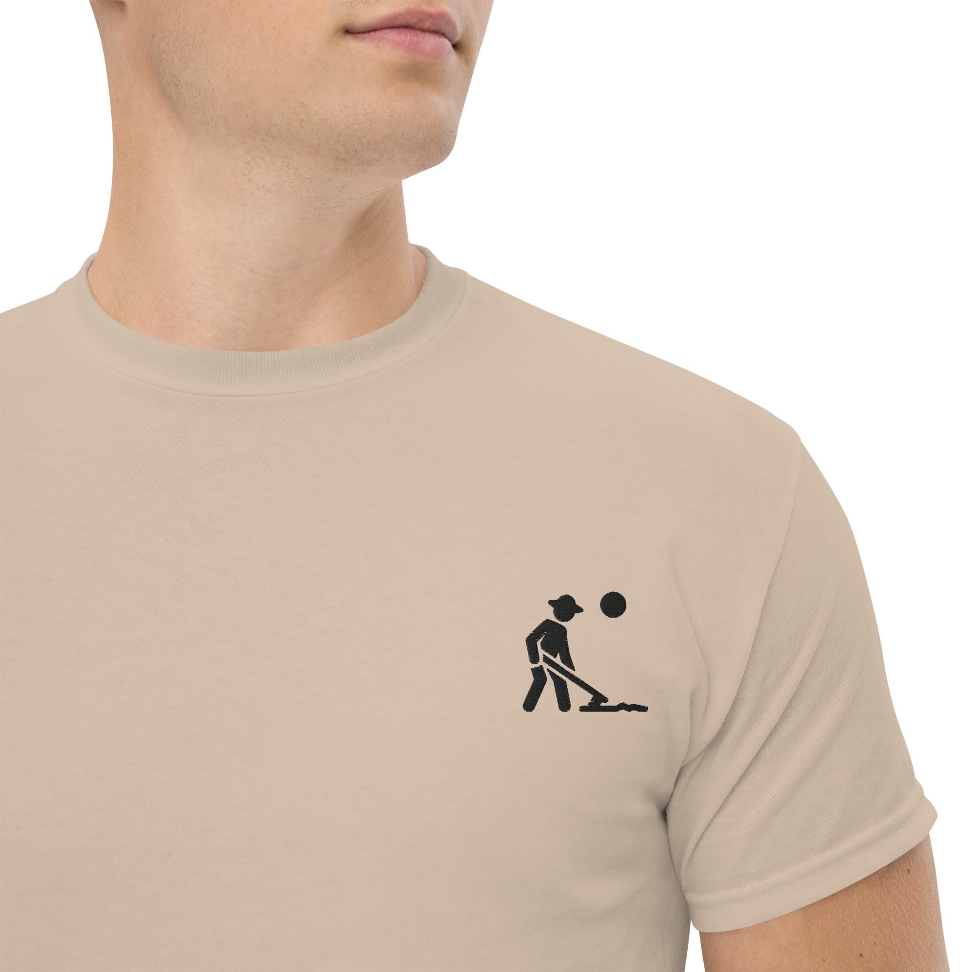 T-shirt Ricamata Unisex – 100% Cotone – Stile Streetwear e Confortevole – Farmer Work
