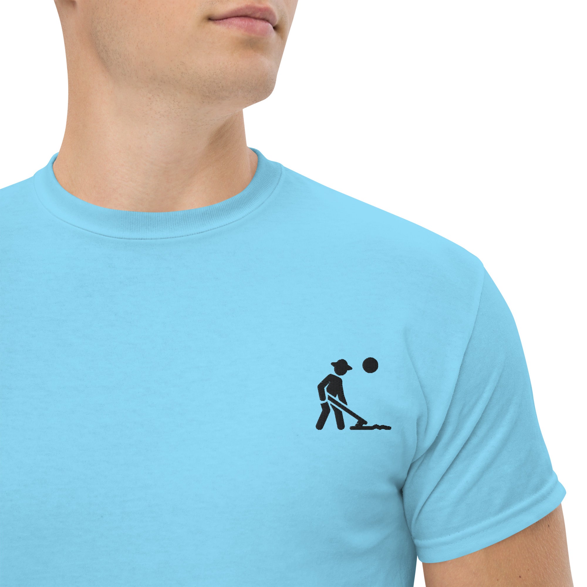T-shirt Ricamata Unisex – 100% Cotone – Stile Streetwear e Confortevole – Farmer Work