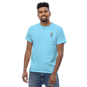 T-shirt Ricamata Unisex – 100% Cotone – Stile Streetwear e Confortevole – Fiore di Ciliegio