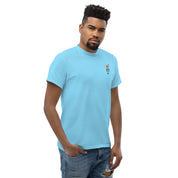 T-shirt Ricamata Unisex – 100% Cotone – Stile Streetwear e Confortevole – Fiore di Ciliegio