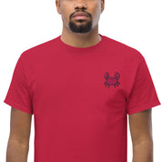 T-shirt Ricamata Unisex – 100% Cotone – Stile Streetwear e Confortevole – Granchio